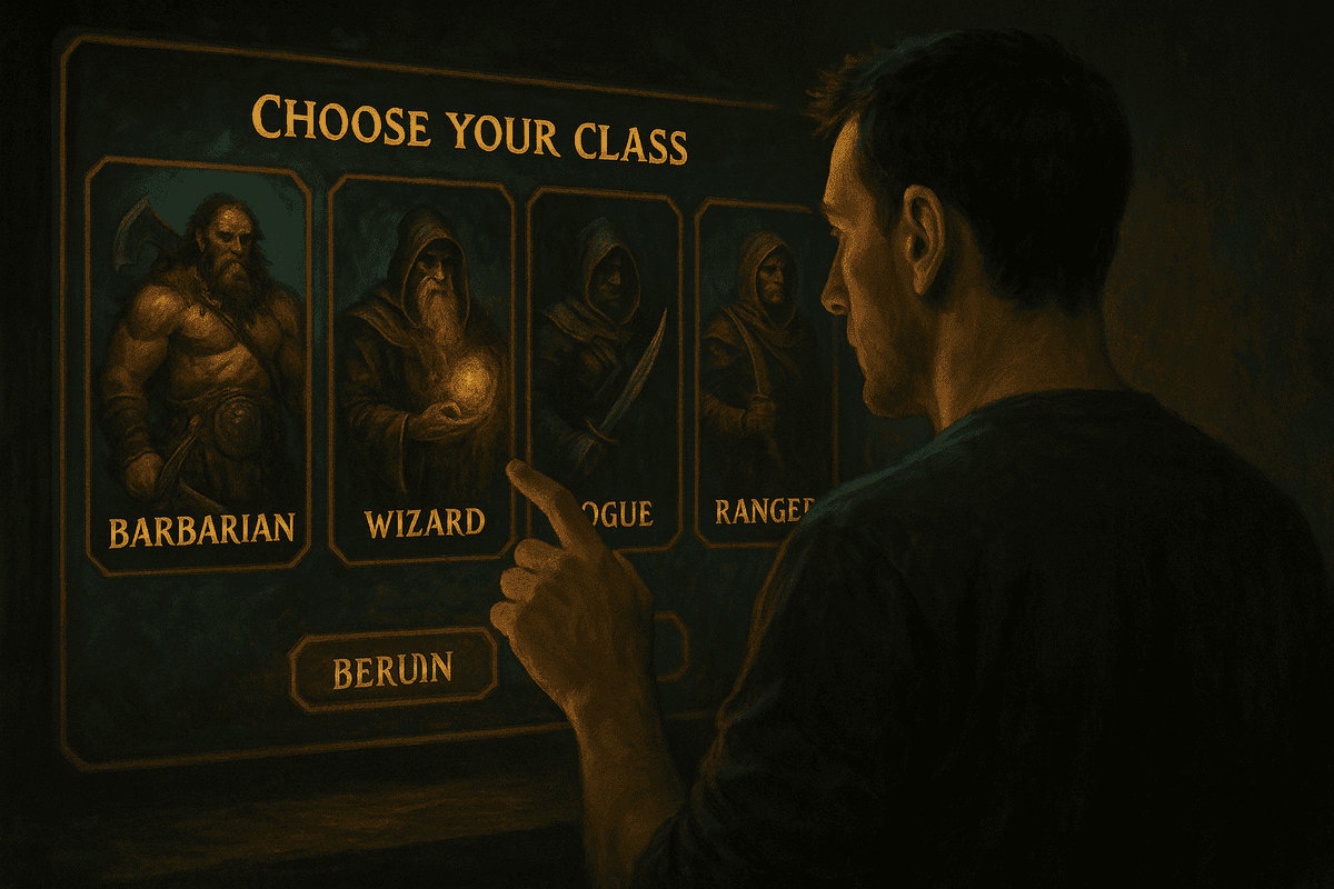 Dark and Darker class guide illustration